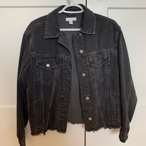 Top shop Black denim Jean Jacket